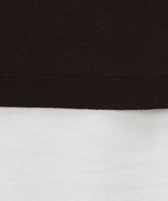 【レイヤード】ジョーゼットジャージーセットＴシャツ（１５６０ＥＣ２４）