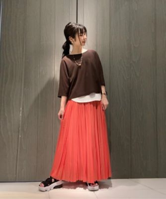 【レイヤード】ジョーゼットジャージーセットＴシャツ（１５６０ＥＣ２４）