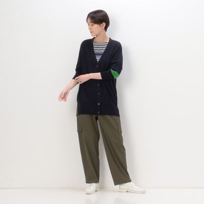 シルケット天竺ボーダー　ボートネックＴシャツ（１５６０ＥＥ０３）