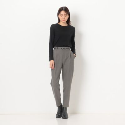 tシャツ フェザータッチスムース 長袖Ｔシャツ レディース セール】 フェザータッチスムース 長袖Tシャツ （Tシャツ
