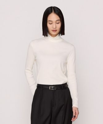 ラグウォームリブニット ハイネックプルオーバー（1560EI12