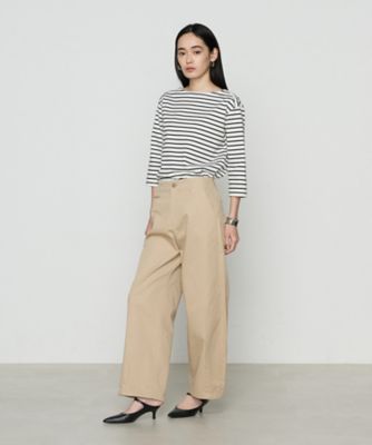 コットンスーピマボーダー カットソー（1560EK02） | COMME CA