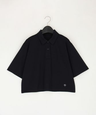 COMME CA (Women)/コムサ シルケットドライカノコ ポロシャツ(1560EM06) ネービーブルー トップス【三越伊勢丹/公式】