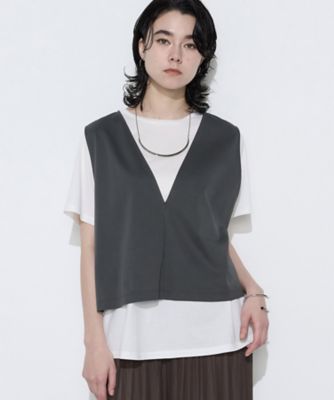 スーピマコットンポンチセットTシャツ（1560EO09） | COMME