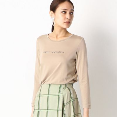 ＜COMME CA (Women)＞ウォーム　クルーネックＴシャツ（１５６０ＥＲ０７）