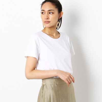 ＜COMME CA (Women)＞ベーシック　Ｔシャツ（１５６０ＥＴ０８）