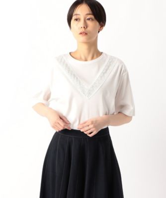 ＜COMME CA (Women)＞スムース　Ｔシャツ（１５６０ＴＧ１１）