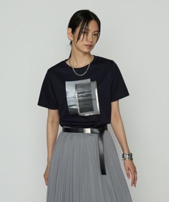 スーピマコットンポンチ フォトTシャツ（1560TM01） | COMME