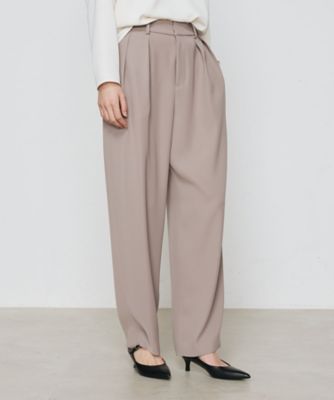 ポリエステルツイル ツータックパンツ（1565PK05） | COMME CA