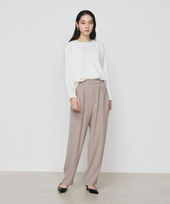 ポリエステルツイル ツータックパンツ（1565PK05） | COMME CA