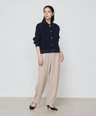 ポリエステルツイル ツータックパンツ（1565PK05） | COMME CA