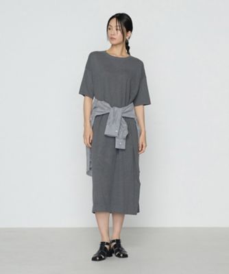 COMME CA (Women)/コムサ １４Ｇ強撚天竺編　ニットワンピース（１５６７ＯＫ０１）