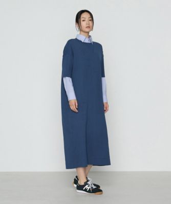 １４Ｇ強撚天竺編　ニットワンピース（１５６７ＯＫ０１）