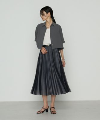 サラトリツイル シャツ＋キャミソール（1573HK18） | COMME CA