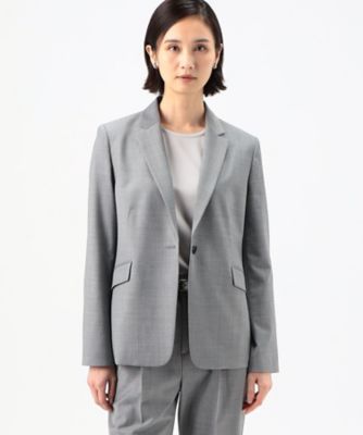 ＜COMME CA (Women)＞【セットアップ対応】２ＷＡＹストレッチトロ　シングルジャケット（１５８０ＧＧ０１）
