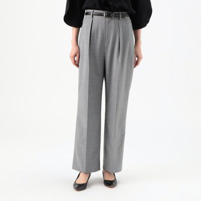 ＜COMME CA (Women)＞【セットアップ対応】２ＷＡＹストレッチトロ　ワイドパンツ（１５８０ＰＧ０２）
