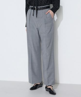 ＜COMME CA (Women)＞【セットアップ対応】ストレッチトロ　ワイドパンツ（１５８０ＰＯ０２）