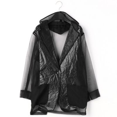＜COMME CA (Women)＞箔プリント　ジャケット（１５９３ＪＴ０７）