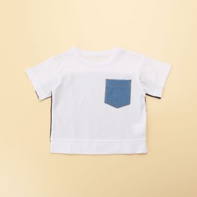 ジャージーデニム使い コンビＴシャツ（２００３ＴＹ０６） の通販 三越伊勢丹オンラインストア 【公式】