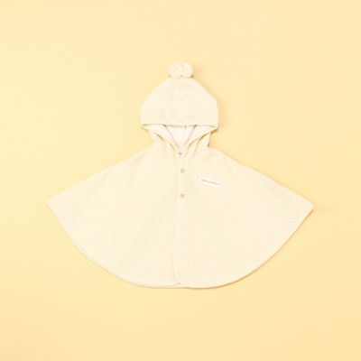 オーガニックコットン　ニットマント（２０１１ＩＰ０２）