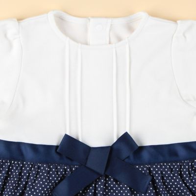 ワンピースデザイン　長袖カバーオール（７０－８０ｃｍ）（２３０６ＥＣ０７）