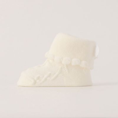 羽モチーフ　カップ入り　折り返しソックス（２３４０ＱＧ０３）