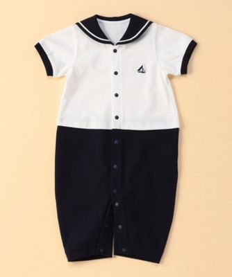 COMME CA ISM (Baby&Kids)/コムサイズム (ベビー&キッズ) セーラー　半袖ツーウェイオール（２３４１ＥＫ０８）
