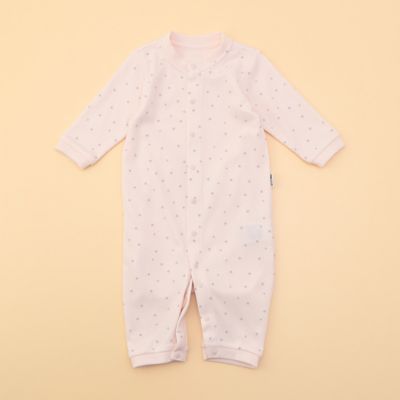 ＜三越伊勢丹/公式＞ COMME CA ISM (Baby & Kids)/コムサイズム (ベビー & キッズ) おしりパッチ付き 長袖ツーウェイオール ピンク ベビー用ロンパース・カバーオール【三越伊勢丹/公式】