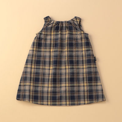＜COMME CA ISM (Baby&Kids)＞２ＷＡＹサッカーチェックワンピース（ベビーサイズ）（２３４２ＯＧ０３）