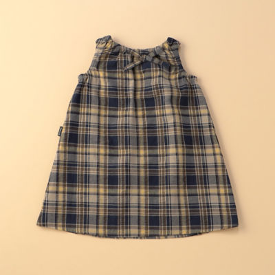 2WAYサッカーチェックワンピース（ベビーサイズ
