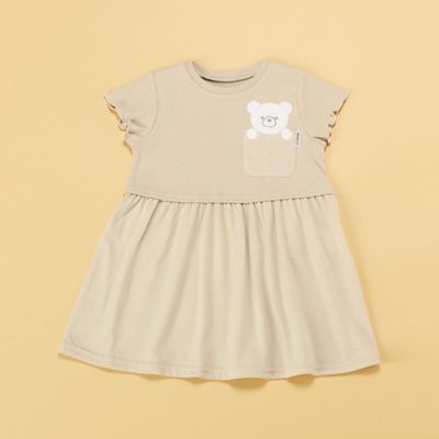 注目の商品 三越伊勢丹 公式 Comme Ca Ism Baby Kids コムサイズム ベビー キッズ 動物アップリケ付き 半袖 ワンピース 15 かいこみ