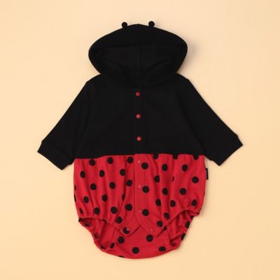 昆虫　長袖ロンパース（７０・８０ｃｍ）（２３４４ＥＡ０４）