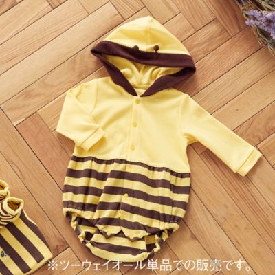昆虫　長袖ロンパース（７０・８０ｃｍ）（２３４４ＥＡ０４）
