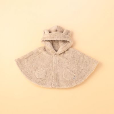 ＜三越伊勢丹/公式＞ COMME CA ISM (Baby & Kids)/コムサイズム (ベビー & キッズ) フリースボア 耳付きマント ベージュ ベビー用アウター【三越伊勢丹/公式】