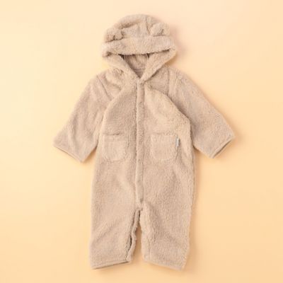 ＜三越伊勢丹/公式＞ COMME CA ISM (Baby & Kids)/コムサイズム (ベビー & キッズ) フリースボア 耳付き ツーウェイおくるみ ベージュ ベビー用アウター【三越伊勢丹/公式】