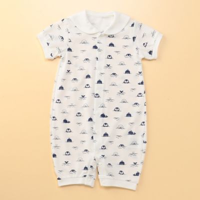 COMME CA ISM (Baby&Kids)/コムサイズム (ベビー&キッズ) 海の生き物デザイン　半袖ツーウェイオール（５０－７０ｃｍ）（２３４６ＥＣ０５）