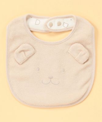 COMME CA ISM (Baby&Kids)/コムサイズム (ベビー&キッズ) 【リバーシブル】クマ耳付き スタイ(2346NI04)