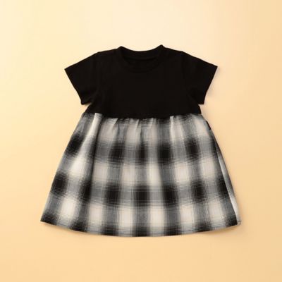 ＜COMME CA ISM (Baby&Kids)＞オンブレーチェック使い　ワンピース（ベビーサイズ）（２３４６ＯＧ０２）