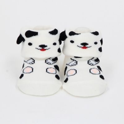 ＜COMME CA ISM (Baby&Kids)＞カップ入り　イヌデザインソックス（９－１２ｃｍ）（２３４６ＱＥ０８）