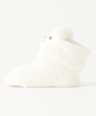 ＜COMME CA ISM (Baby&Kids)＞クマ　カップ入り　ソックス（２３４６ＱＩ０５）