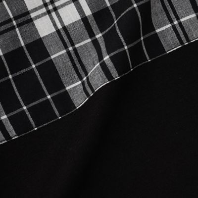 マドラスチェック使い　半袖Ｔシャツ（８０・９０ｃｍ）（２３４７ＴＣ０５）