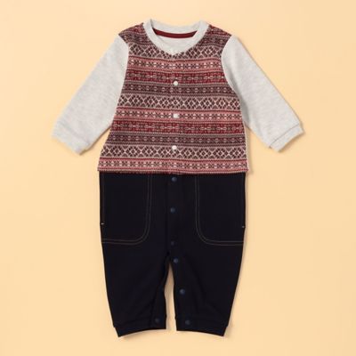 ＜COMME CA ISM (Baby&Kids)＞フェアアイル使い　ツーウェイオール（５０－７０ｃｍ）（２３４８ＥＡ０５）
