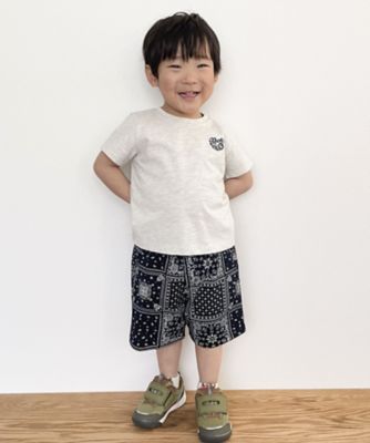 バンダナ柄プリント　ハーフパンツ（ベビーサイズ）（２３４９ＰＧ０５）