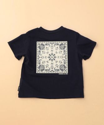 バンダナ柄プリント　半袖Ｔシャツ（ベビーサイズ）（２３４９ＴＧ１３）