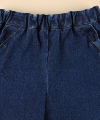 ストレッチデニム　キュロットスカート　（ベビーサイズ）（２３５０ＦＩ０１）