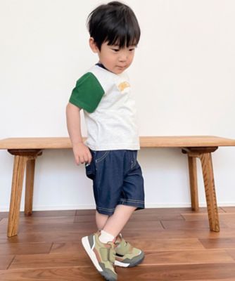 ジャージーフェイクデニム　グルカパンツ（８０・９０ｃｍ）（２３５２ＰＣ０２）