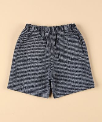 ヒッコリープリント　ハーフパンツ（ベビーサイズ）（２３５５ＰＫ３１）