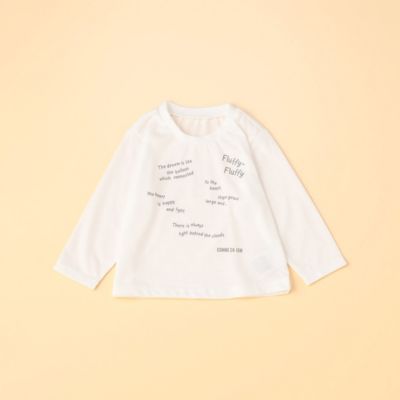 ＜COMME CA ISM (Baby&Kids)＞長袖Ｔシャツ（８０・９０ｃｍ）（２３６１ＴＡ０１）