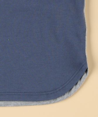 ワッシャーチェック使い　半袖Ｔシャツ（ベビーサイズ）（２３６１ＴＫ２３）