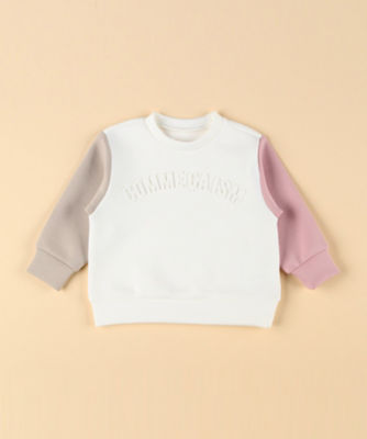 ＜COMME CA ISM (Baby&Kids)＞エンボスロゴトレーナー（ベビーサイズ）（２３６３ＣＩ０７）